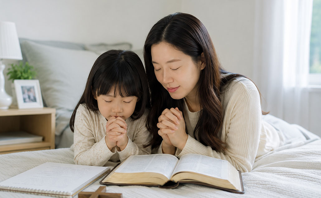 세대를 잇는 가정 예배의 시간